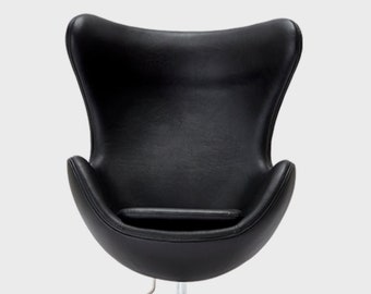 Mid Century design Ovum Lounge Chair - Italian Leather or Cashmere