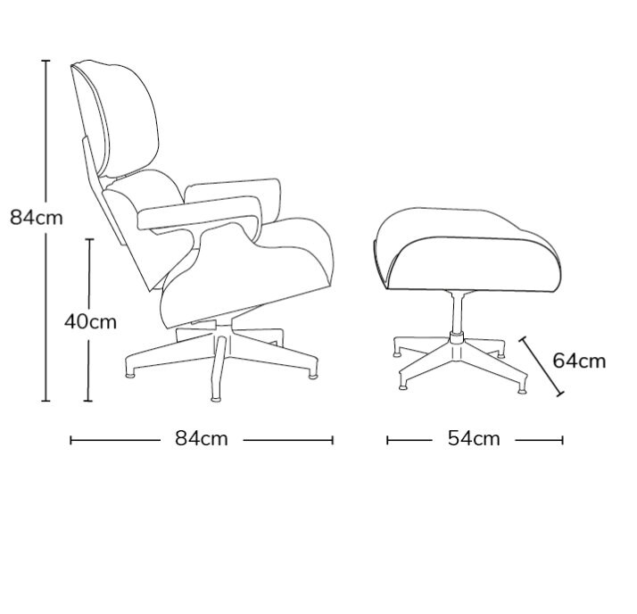 Mid Century Design Lounge Chair in Italian Leather Etsy UK