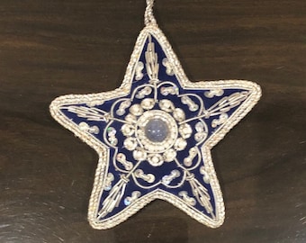 Jewelled Star Decoration