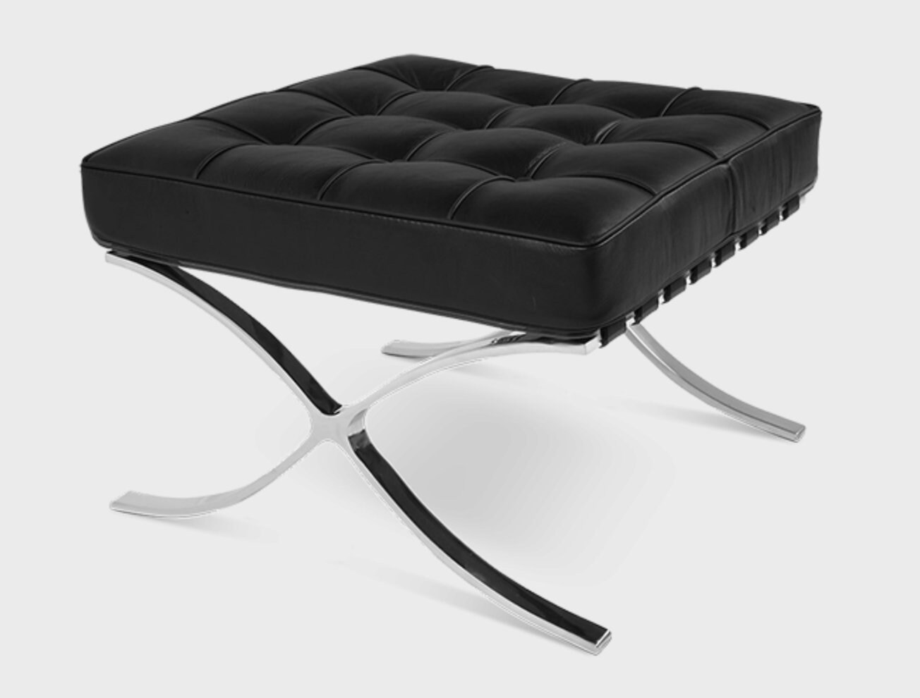 Mid century sale modern cocktail ottoman