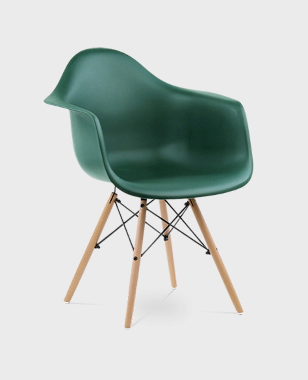 Midcentury Design Armchair Green Etsy