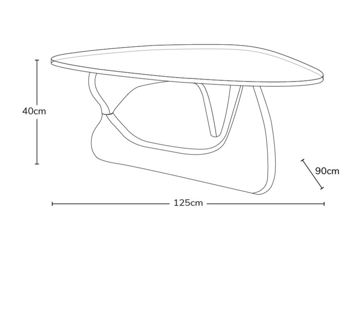 Mid Century Design Minimal Coffee Table Etsy UK