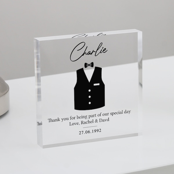 Groomsman Gift, Gift for Page Boy, Best Man Gift, Thank You Wedding Gift, Usher Gifts, Ring Bearer Gift, Thank You Gifts