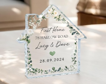 Personalised First Home Gift, New Home Gifts, New House Gift, Gift for New Homeowners, New Home Gift, First Home Frame, Gift for Couples