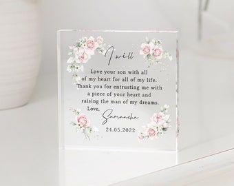 Cadeau personnalisé pour la mère du marié, Cadeau pour la mère du marié, Cadeau pour les mariés, Cadeaux de la mariée, Cadeaux de mariage, Cadeaux pour les mamans du marié