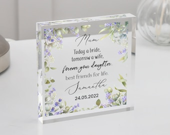 Mother of the Bride Gift, Gift for Mum, Daughter to Mother Gift, Gifts From The Bride, Wedding Day Gifts, Mum Gifts, Mum of Bride Gifts