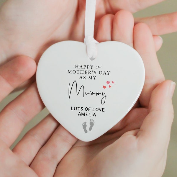 Personalisiertes Geschenk zum 1. Muttertag, 1. Muttertagsgeschenk, Nanny Geschenke, 1. Muttertag als Kindermädchen, erste Zeit Mama, Geschenk für Mama