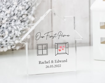 First Home Gift, New Home Gifts, Freestanding House Gift, Gift for New Homeowners, New Home Gift, First Home Frame, Gift for Couples
