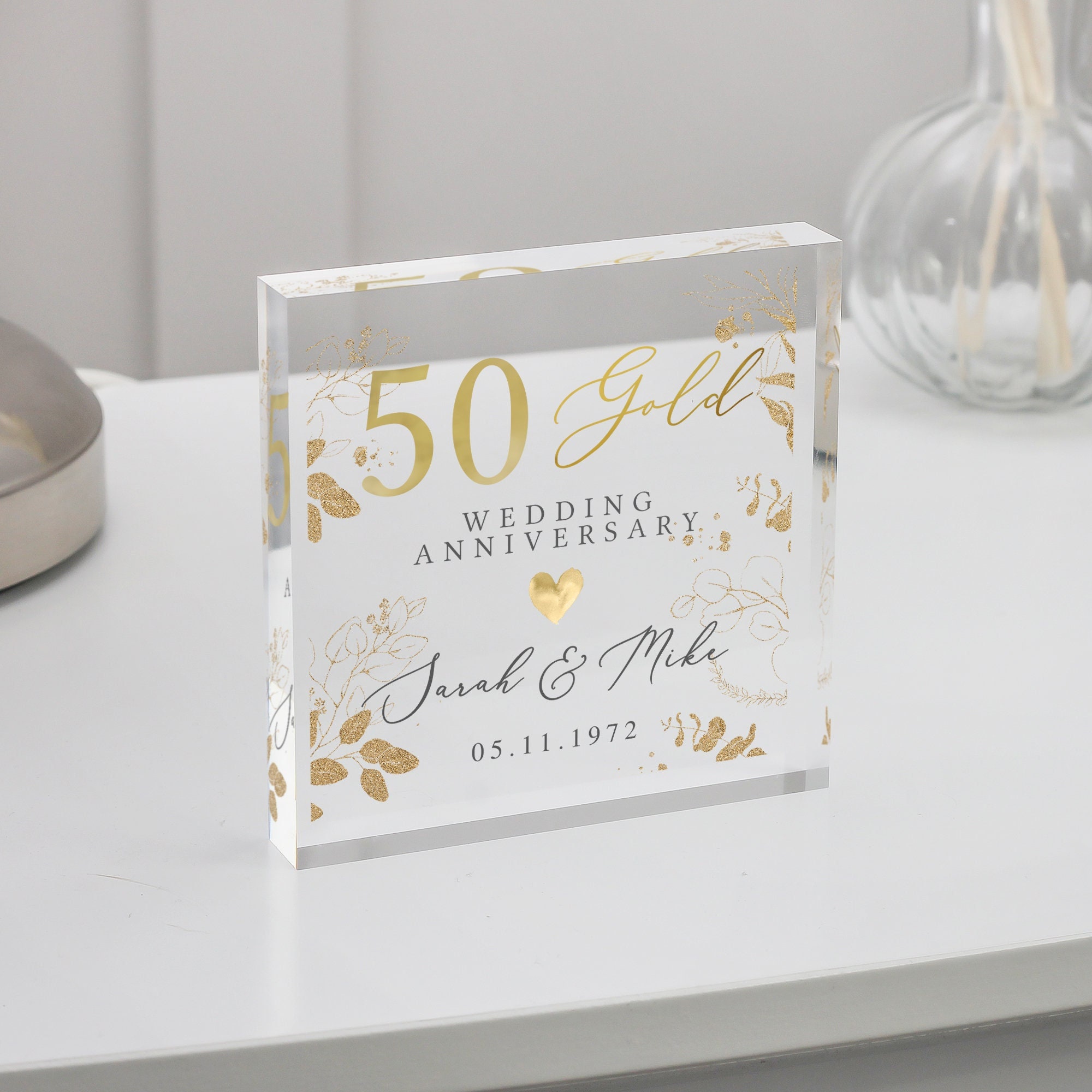 Golden Anniversary Gift to Wife, Anniversary Gifts for Wife, Amazing W –  Beloved Cards