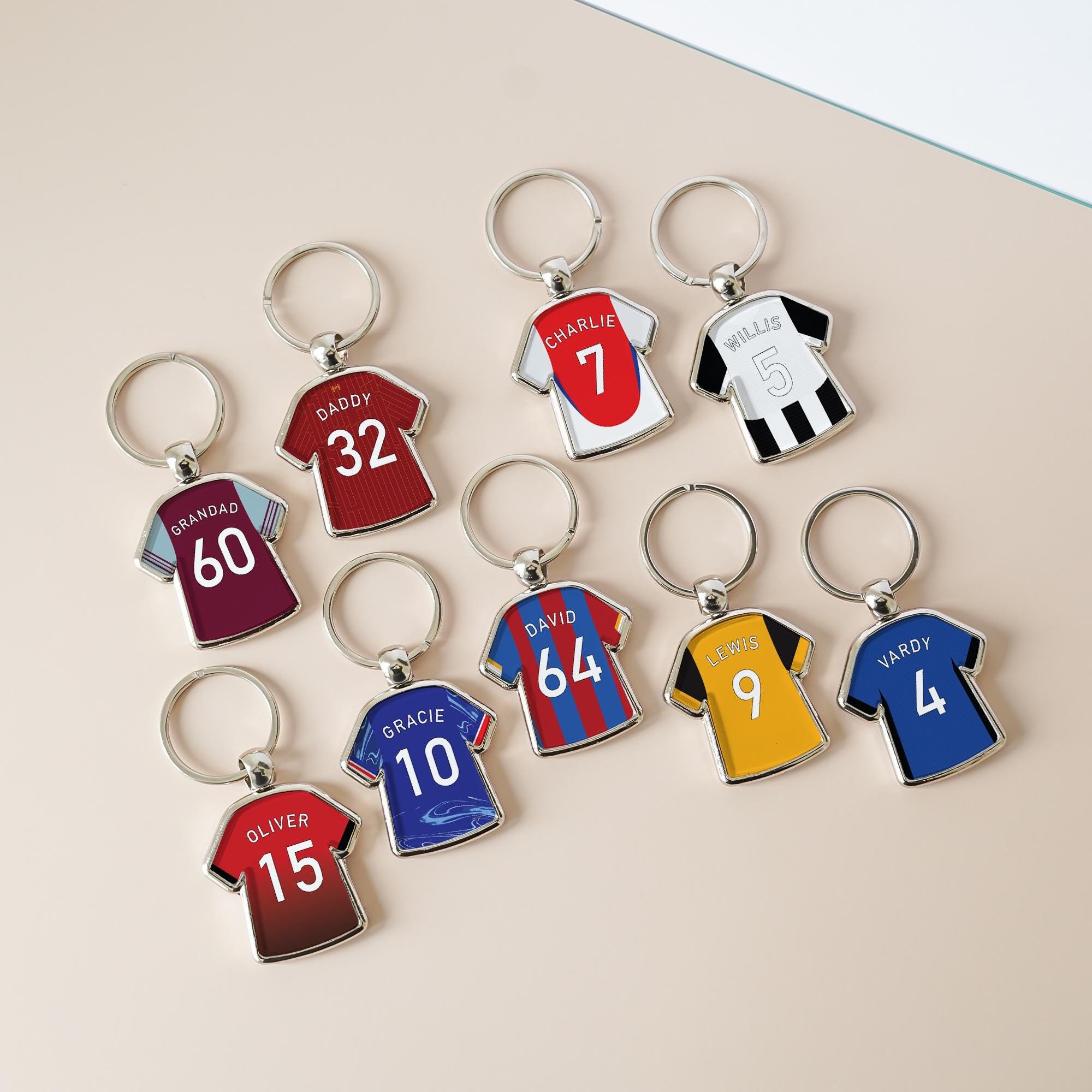 Football Keyring UK