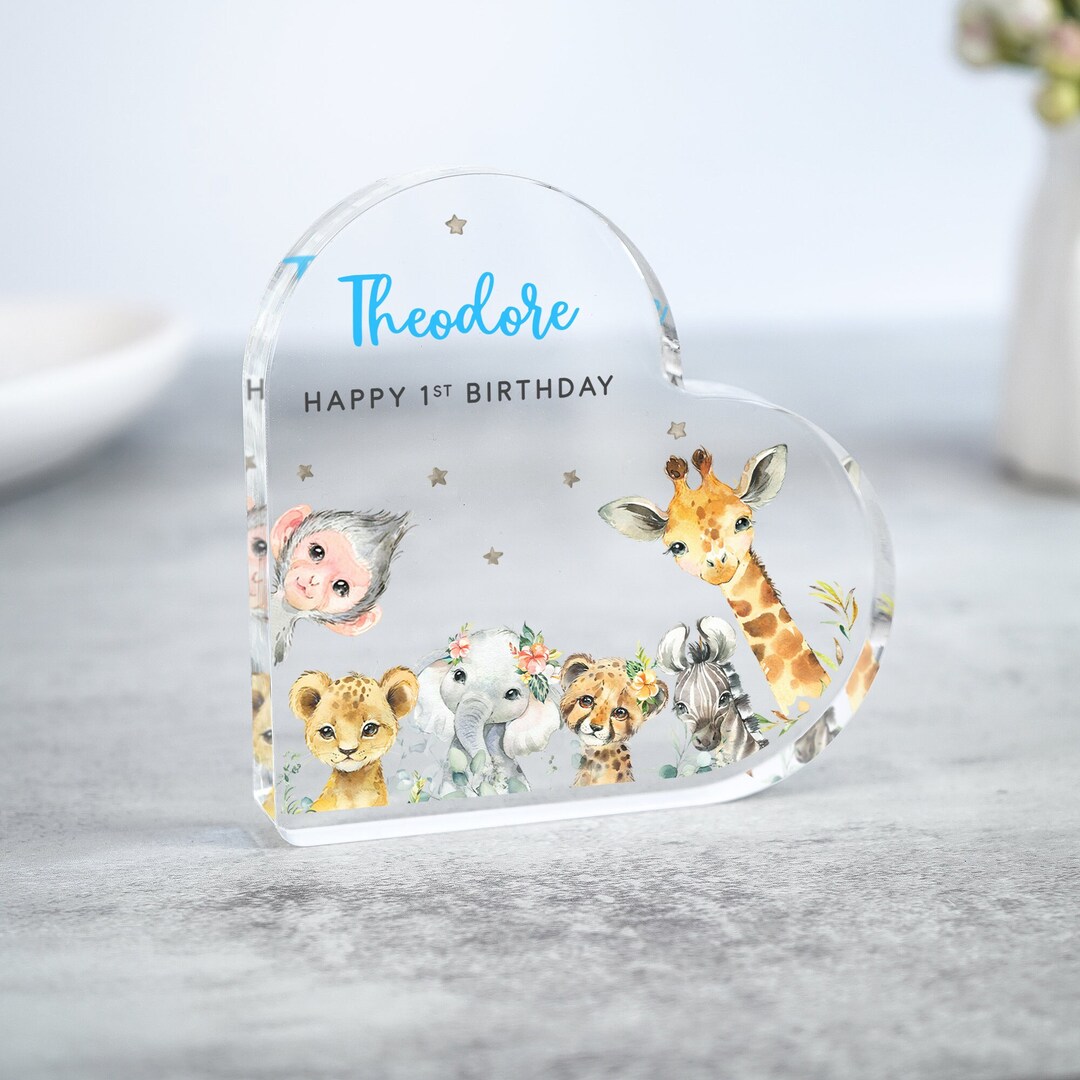 Personalised First Birthday Gift, Baby's 1st Birthday Plaque. 1st — free download
