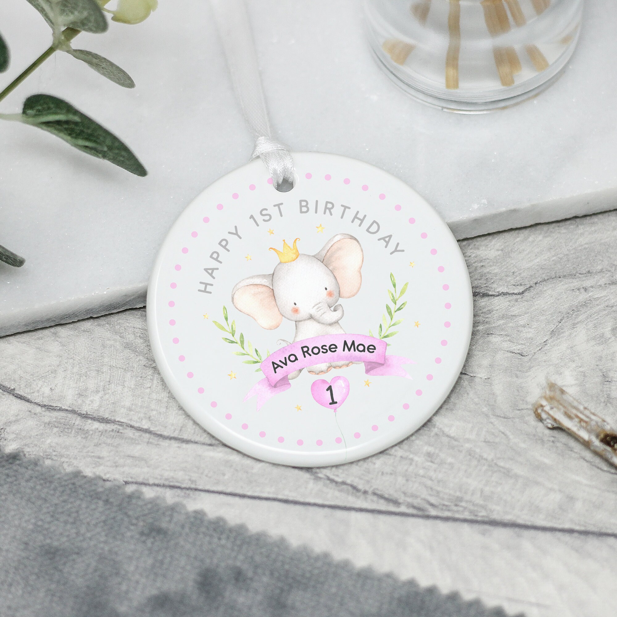 Personalised 1st Birthday Gift Baby 1st Birthday Keepsake Etsy UK