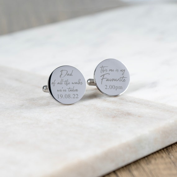 Father of the bride sale cufflinks of all the walks