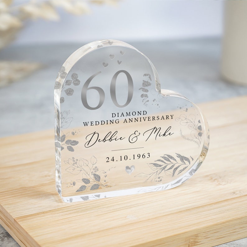 60th Wedding Anniversary Gifts