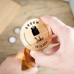 Personalised Groomsman Bottle Opener, Groomsman Best Man Bottle Opener, Groomsman Usher Gifts, Best Man Beer Gifts, Wedding Thank You Gifts image 3