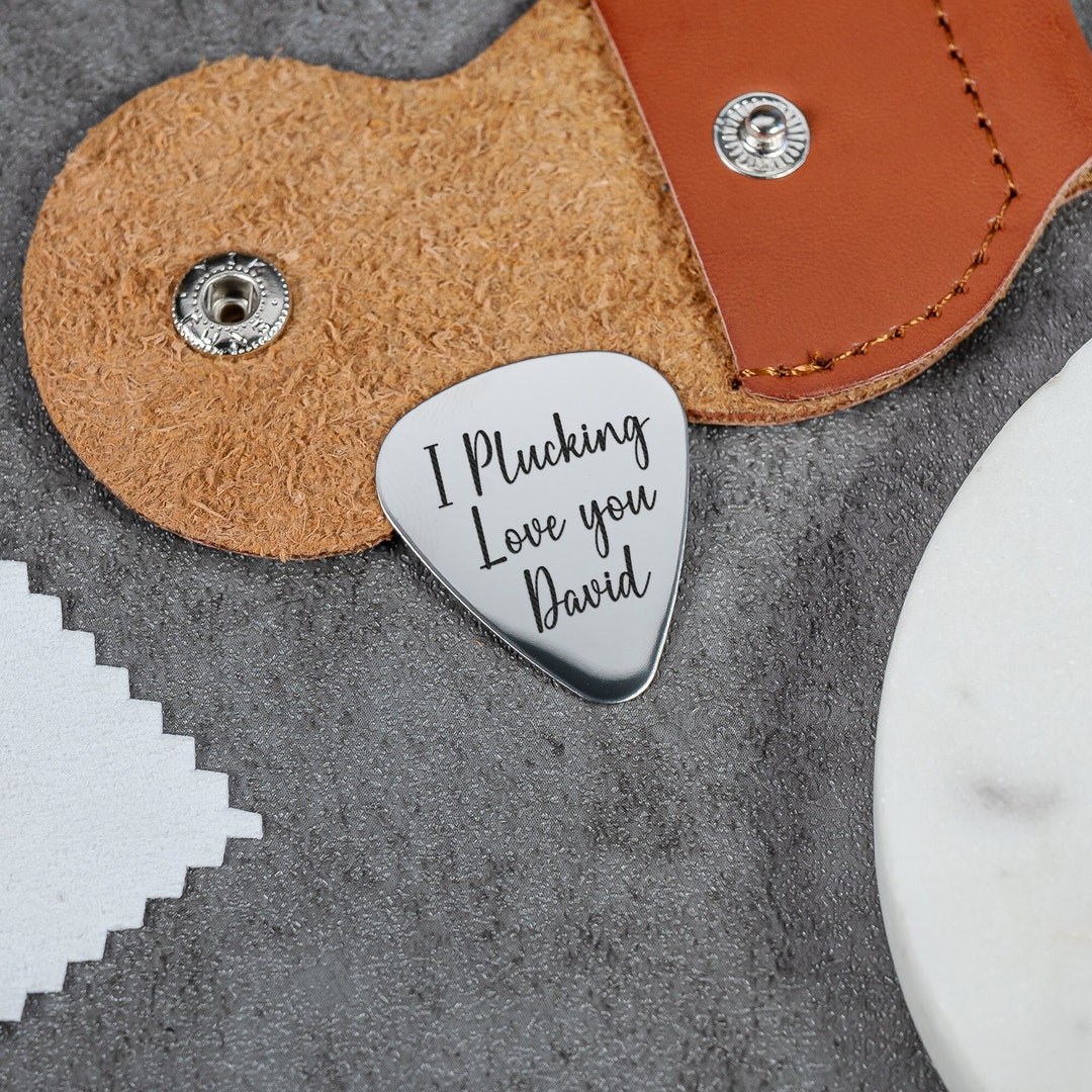 Personalised Guitar Pick, Any Message Guitar Pick, Guitar Gifts, Music