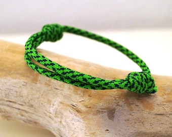 Surferband * Maritime bracelet neon green