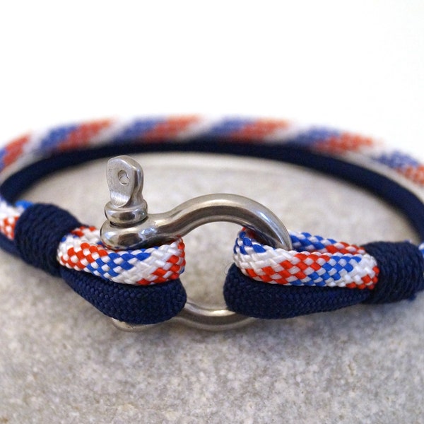 Armband mit Schäkel   Yacht Crew