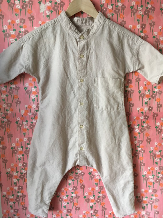 linen coverall