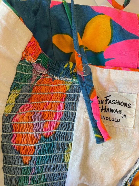 Vintage Romper-Sun Fashions of Hawaii - image 8