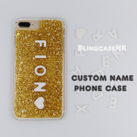 Personalized 24k Gold Leaf Resin Custom Name Handmade Clear Case For Iphone 6 7 8 Plus X Xr Xs Max 11 12 Pro Max Se Samsung S 8 9 10 Note Bags Purses Electronics Cases Valresa Com