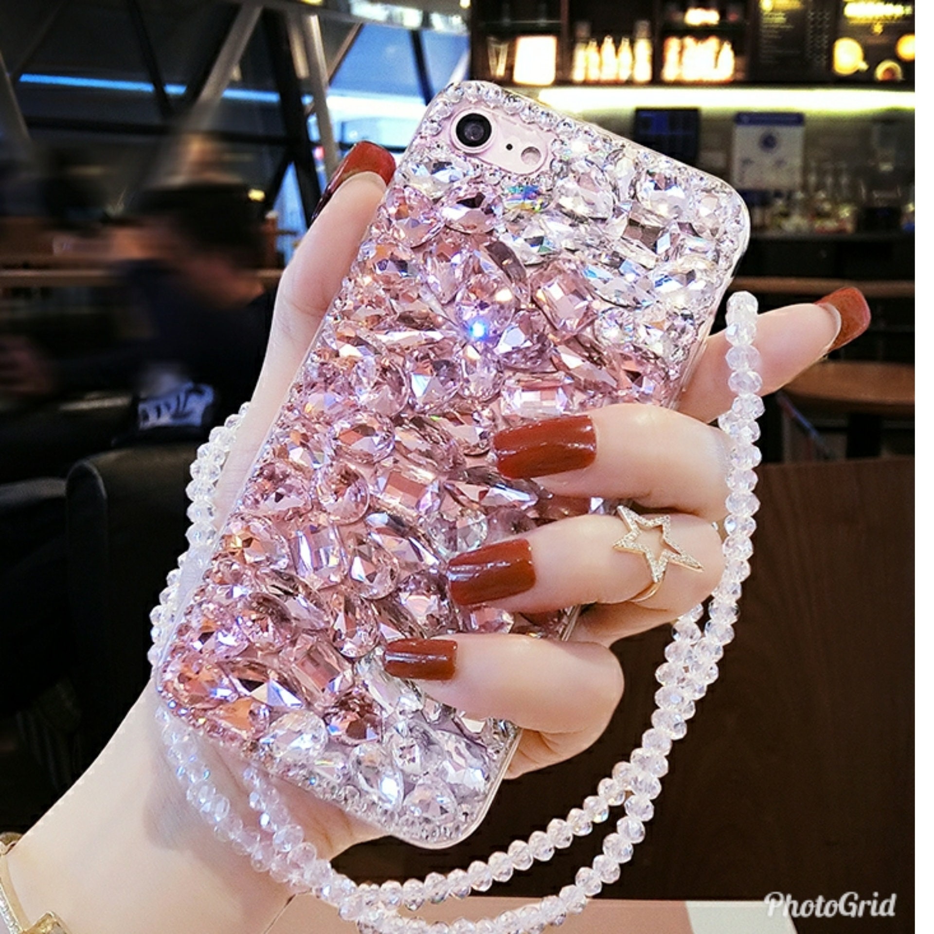 IPhone Bling Glitter Casebling Diamond Rhinestone Gemstone 3D 