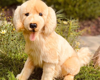 real looking stuffed dogs