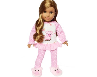 american girl doll pjs