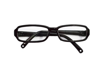 Fits American Girl /& 18/" Dolls Round Tortoise Shell Glasses Clear Lenses