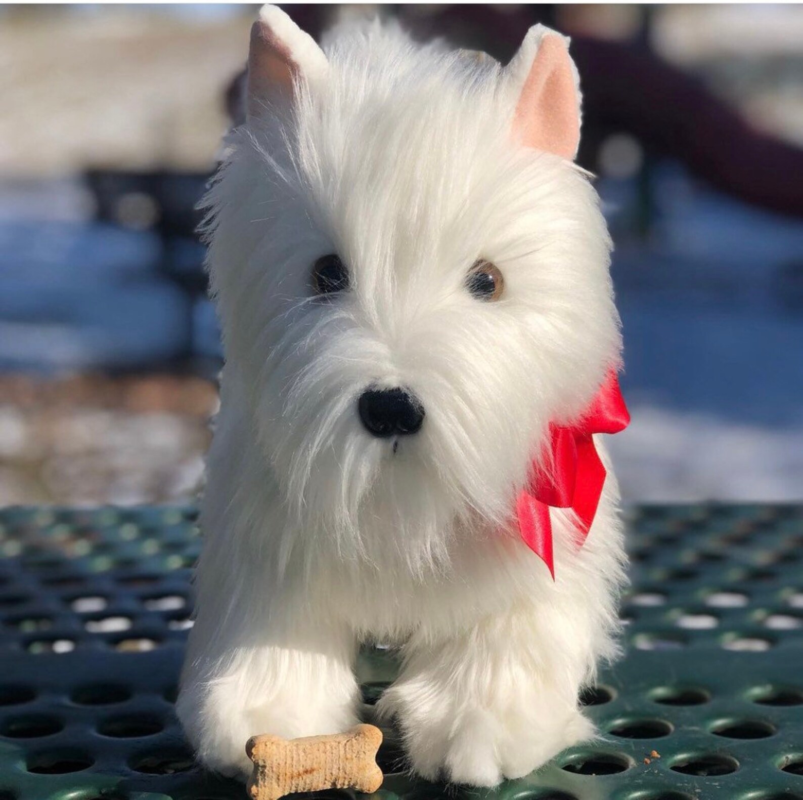 West Highland Terrier Plush Dog Stuffed Animal Puppy Etsy