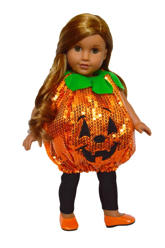 Unicorn Pumpkin Outfit Doll Clothes for 18 Inch American Girl Dolls