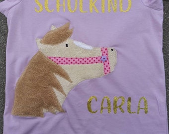 Schulkind Shirt Pferd