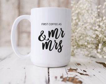Wedding cups Mr. and Mrs.