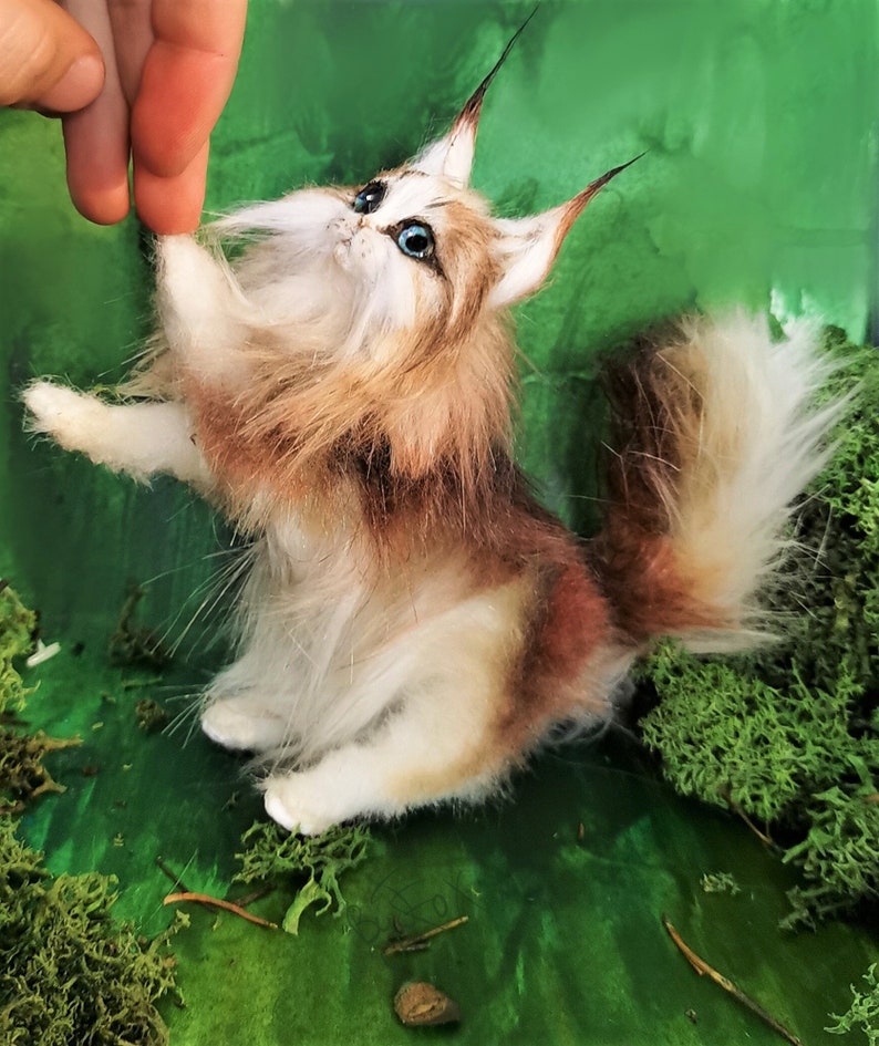 poseable cat model
