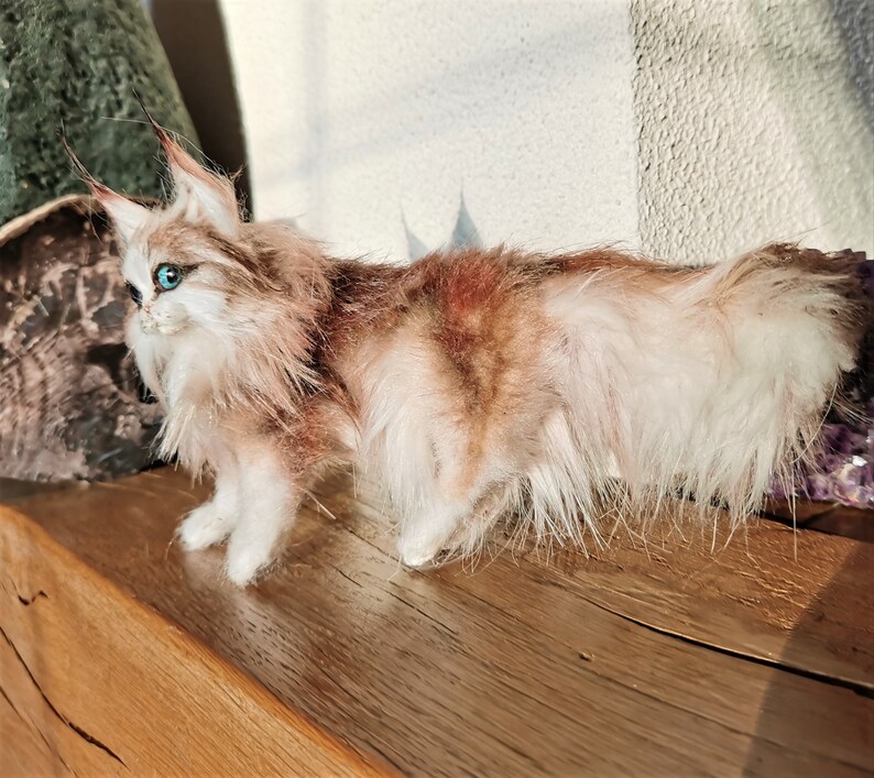 poseable cat model