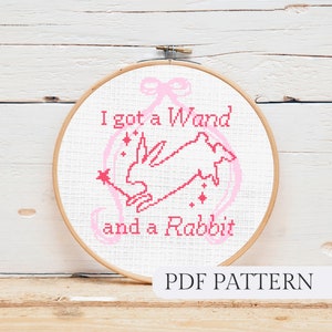 Red Wine Supernova Cross Stitch Pattern Digital PDF - Instant Download -