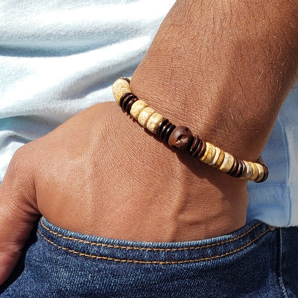 Men's Earthy Jasper Bracelet