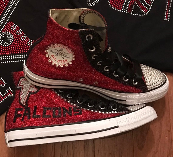 custom glitter sneakers