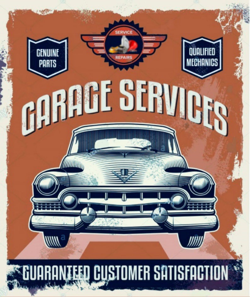 132PCS Garage Posters Garage Kit Car Poster Garage Art Etsy