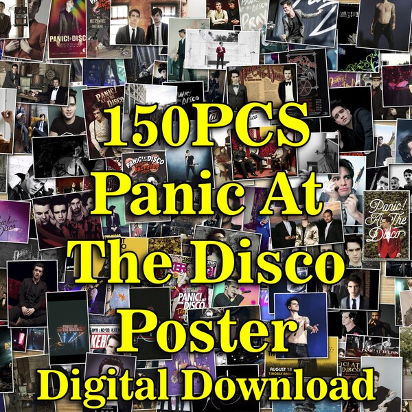 150PCS Album Cover Posters, Band Posters, Album Cover Poster, Album Cover Prints, Song Lyrics Poster, Band Poster, Concert Poster, Music Art