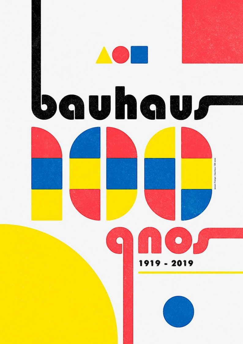 215PCS Bauhaus Poster, Bauhaus Print, Bauhaus Poster Set, Bauhaus Decor