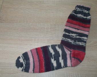 Sockenhexe "  liebevoll " selbst gestrickte Socken Gr. 40 /41