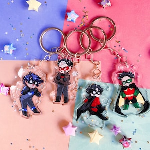 BATFAM Kemono 2.5" Acrylic Charms