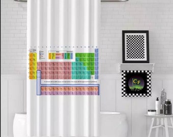 Geek Shower Curtain Etsy