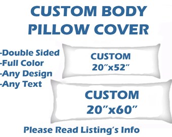 Custom Body Pillow Etsy