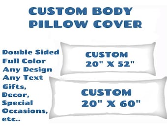 Custom Body Pillow Etsy
