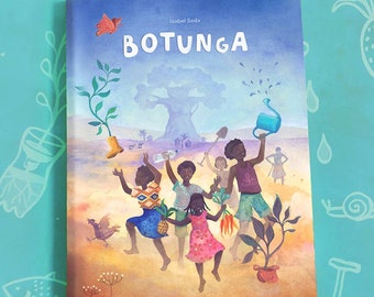 Ecological illustrated book for kids from 6 years old - Africa