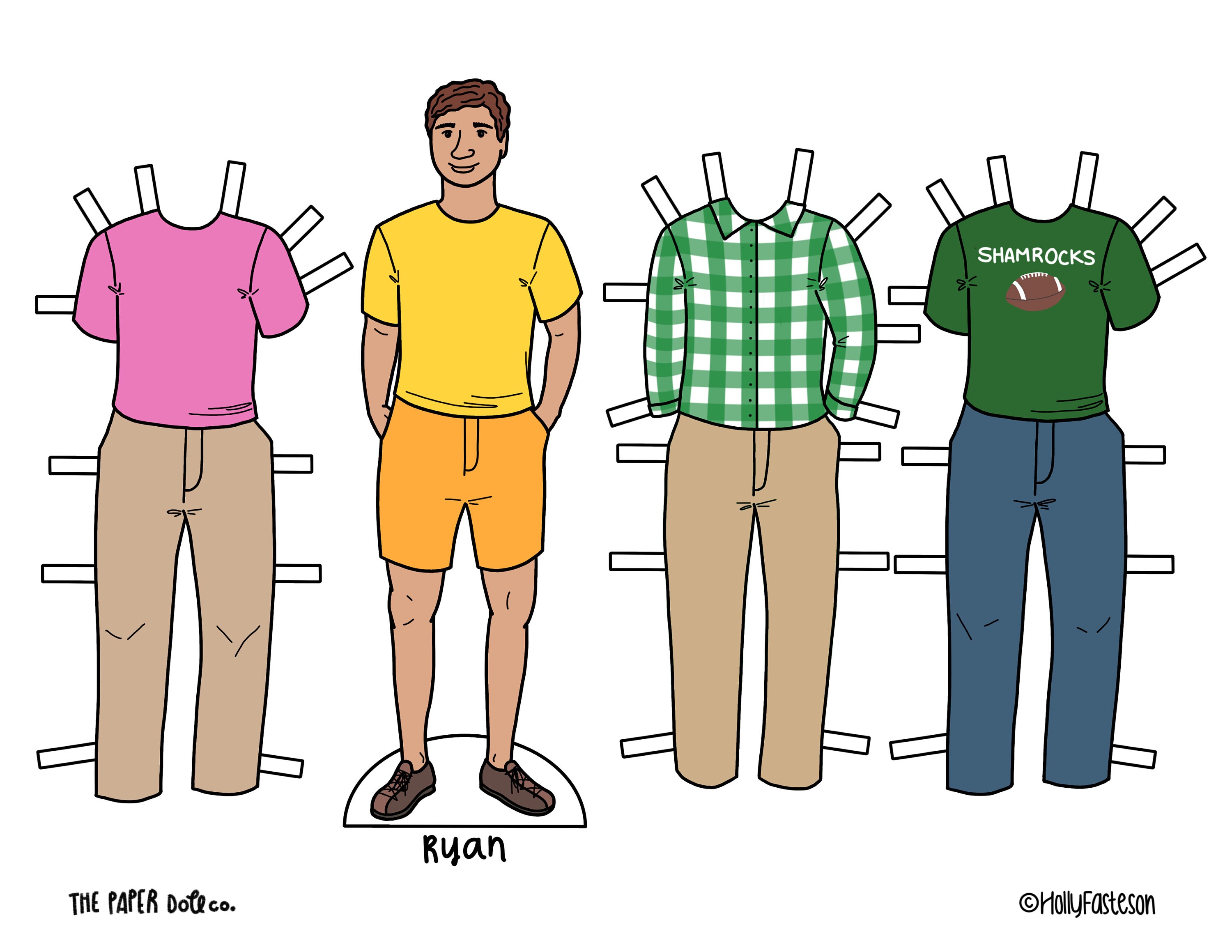 Printable Paper Dolls PNG & PDF Files for Download Kids Etsy Australia