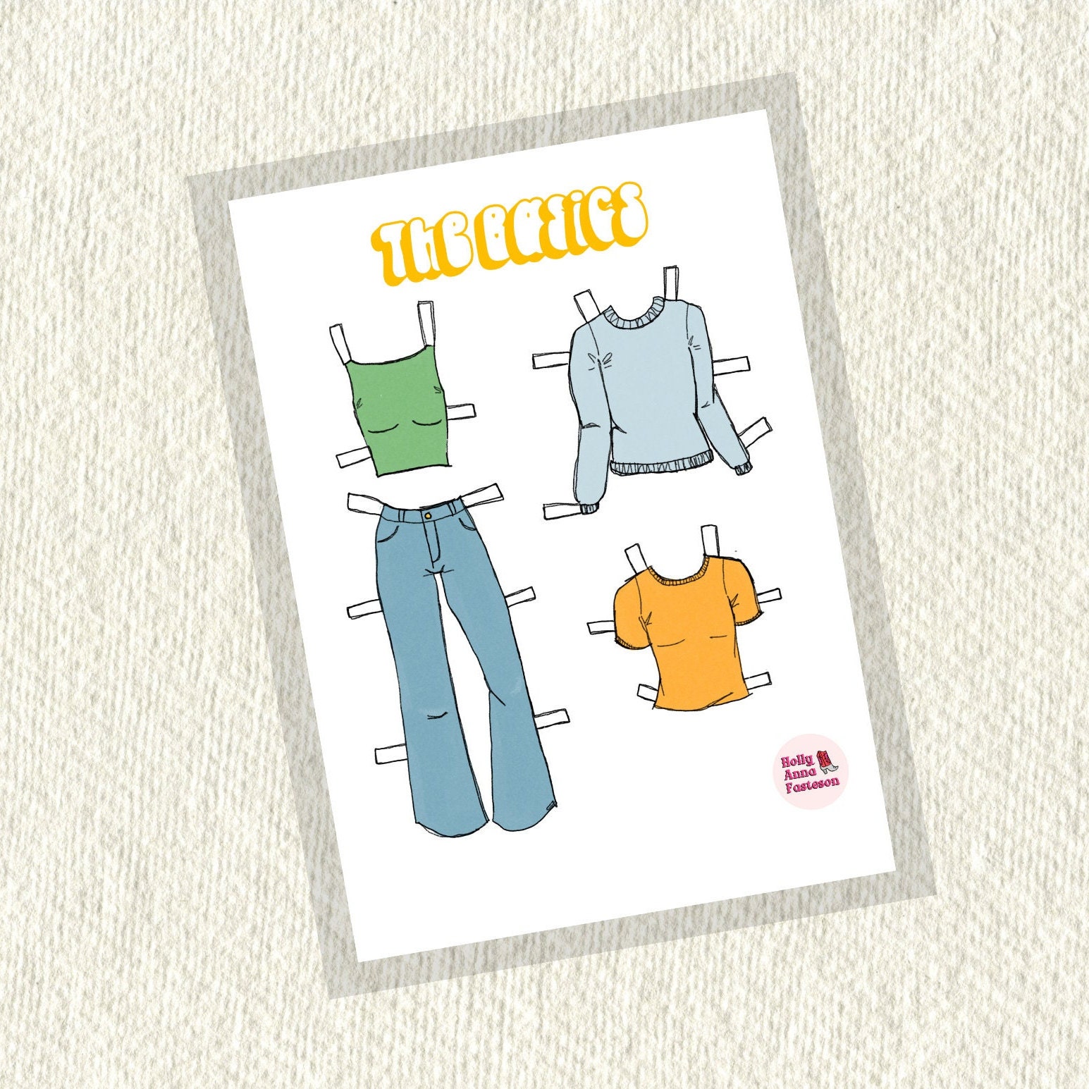 Printable Paper Doll, PNG Files for Download, Kids Craft - Etsy