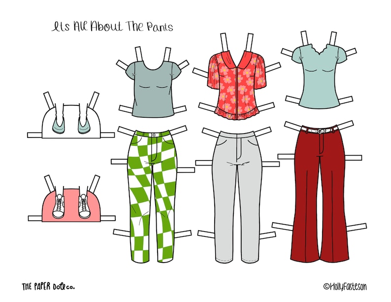 Paper Dolls Printable Pdf